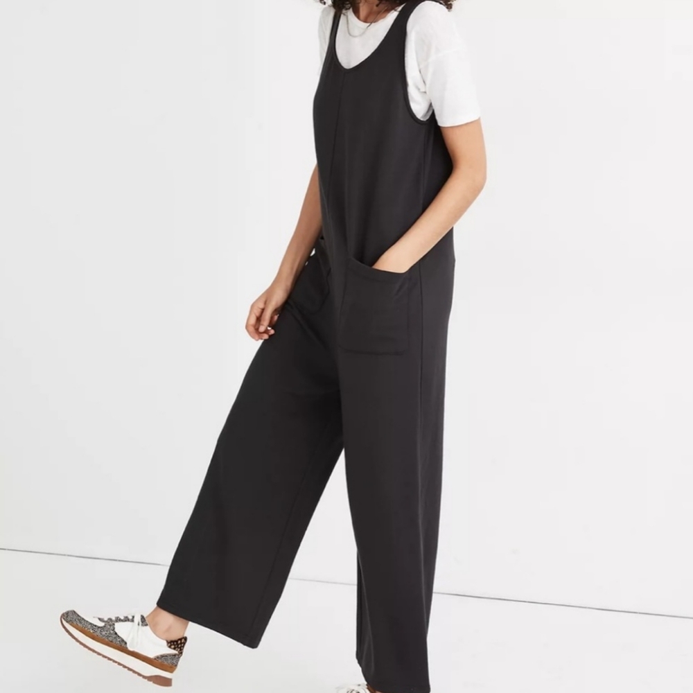 Madewell Superbrushed Pull-On Jumpsuit Size Small Ubercomfy Collection
